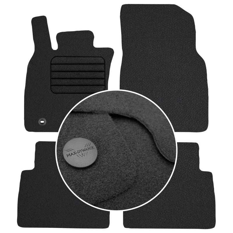 Toyota Camry CX70 2018- Veliūriniai kilimėliai MAX-DYWANIK