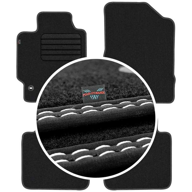 Toyota Camry VII 2006-2011 Veliūriniai kilimėliai MAX-DYWANIK