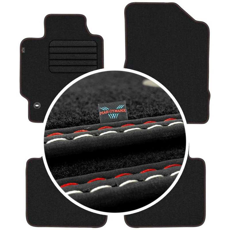 Toyota Camry VII 2006-2011 Veliūriniai kilimėliai MAX-DYWANIK