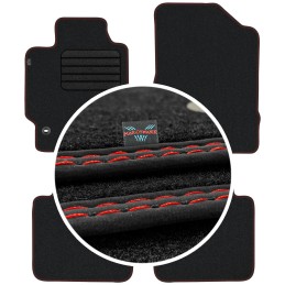 Toyota Camry VII 2006-2011 Veliūriniai kilimėliai MAX-DYWANIK