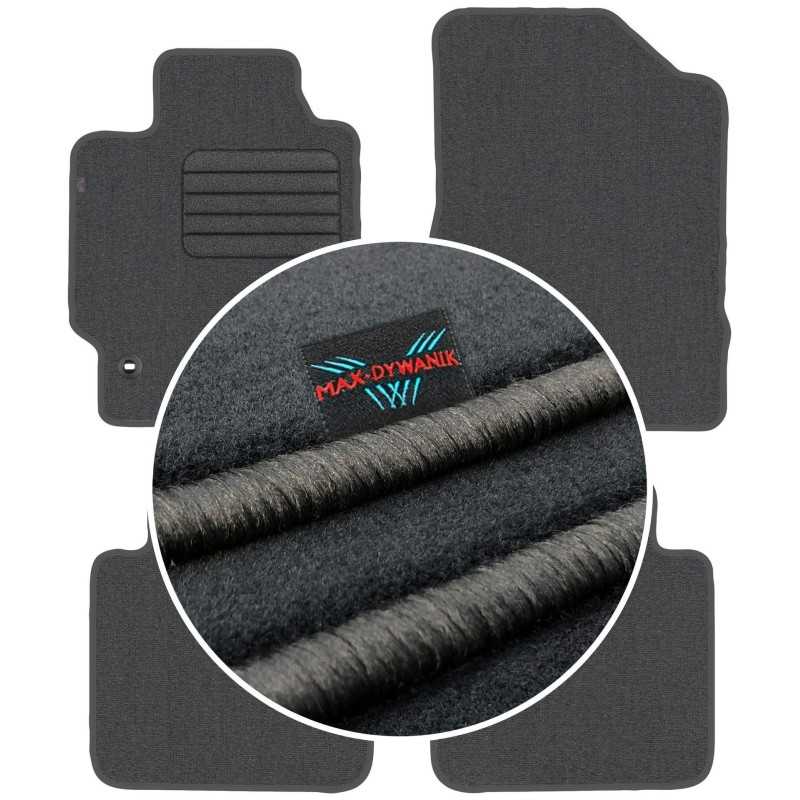 Toyota Camry VII 2006-2011 Veliūriniai kilimėliai MAX-DYWANIK