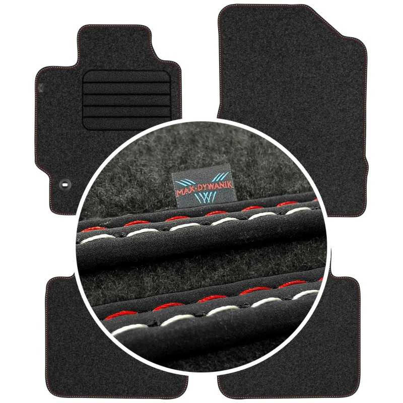 Toyota Camry VII 2006-2011 Veliūriniai kilimėliai MAX-DYWANIK
