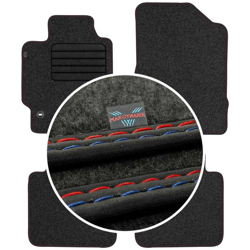 Toyota Camry VII 2006-2011 Veliūriniai kilimėliai MAX-DYWANIK