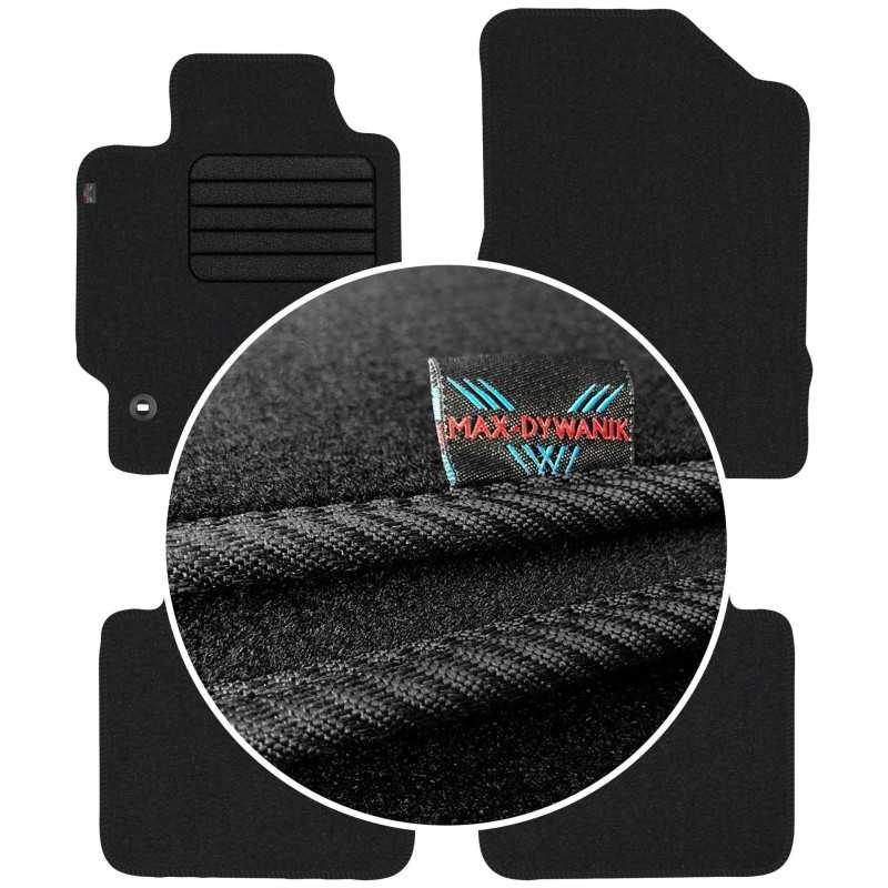 Toyota Camry VII 2006-2011 Veliūriniai kilimėliai MAX-DYWANIK