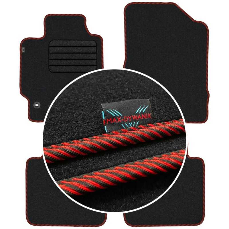 Toyota Camry VII 2006-2011 Veliūriniai kilimėliai MAX-DYWANIK
