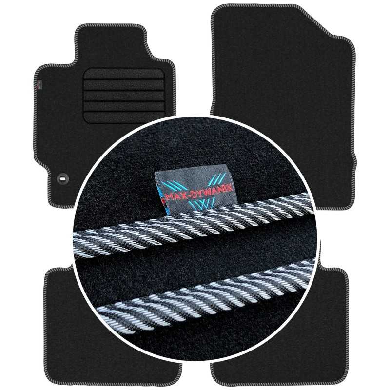 Toyota Camry VII 2006-2011 Veliūriniai kilimėliai MAX-DYWANIK