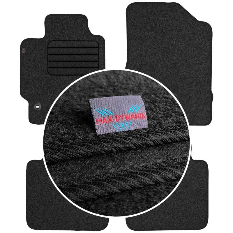 Toyota Camry VII 2006-2011 Veliūriniai kilimėliai MAX-DYWANIK
