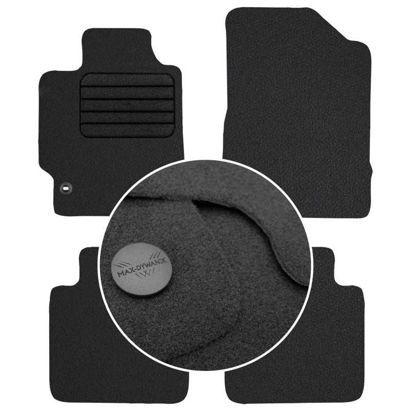 Toyota Camry VII 2006-2011 Veliūriniai kilimėliai MAX-DYWANIK