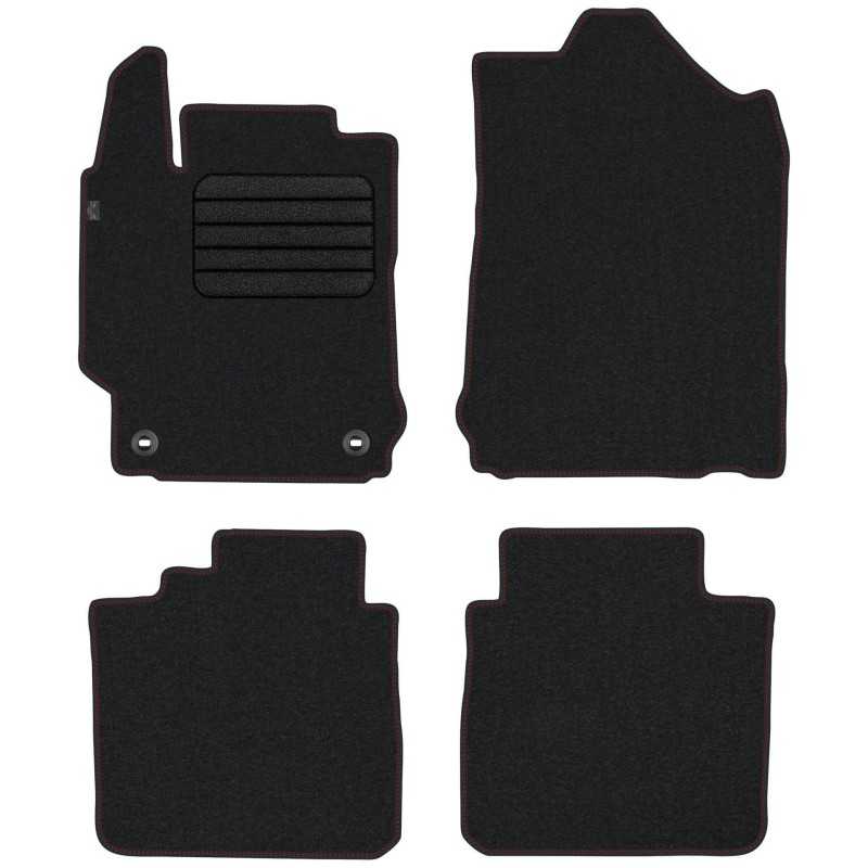 Toyota Camry VIII 2011-2018 Veliūriniai kilimėliai MAX-DYWANIK