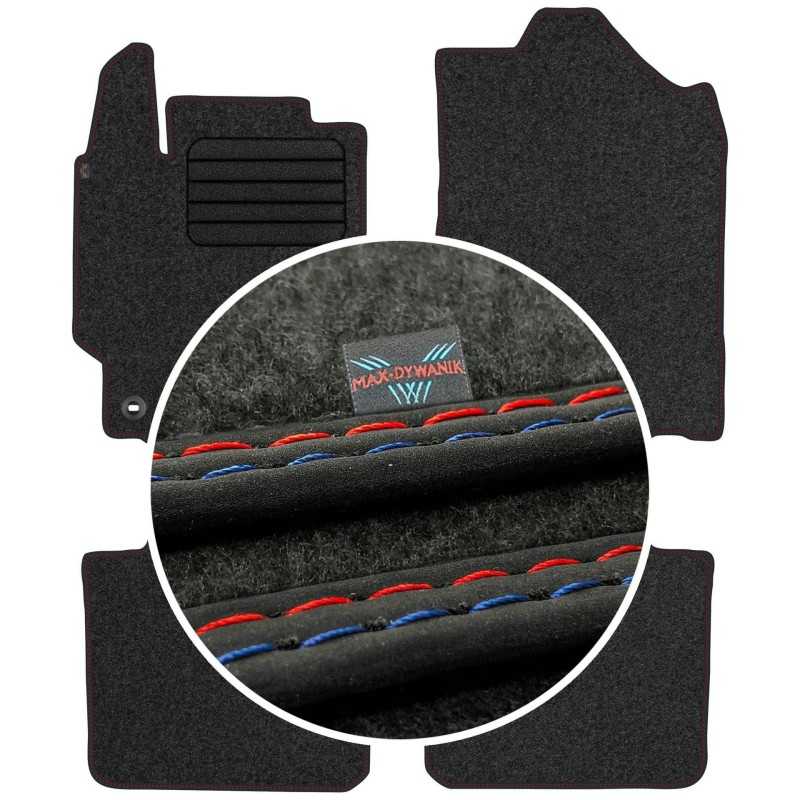 Toyota Camry VIII 2011-2018 Veliūriniai kilimėliai MAX-DYWANIK