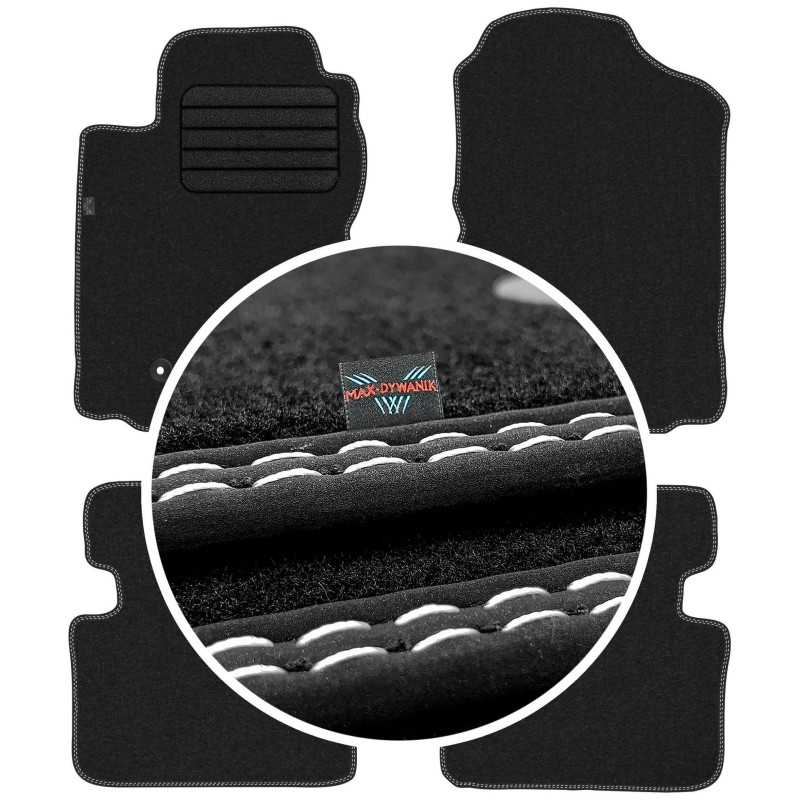 Toyota Corolla IX E120 E130 2002-2007 Veliūriniai kilimėliai MAX-DYWANIK