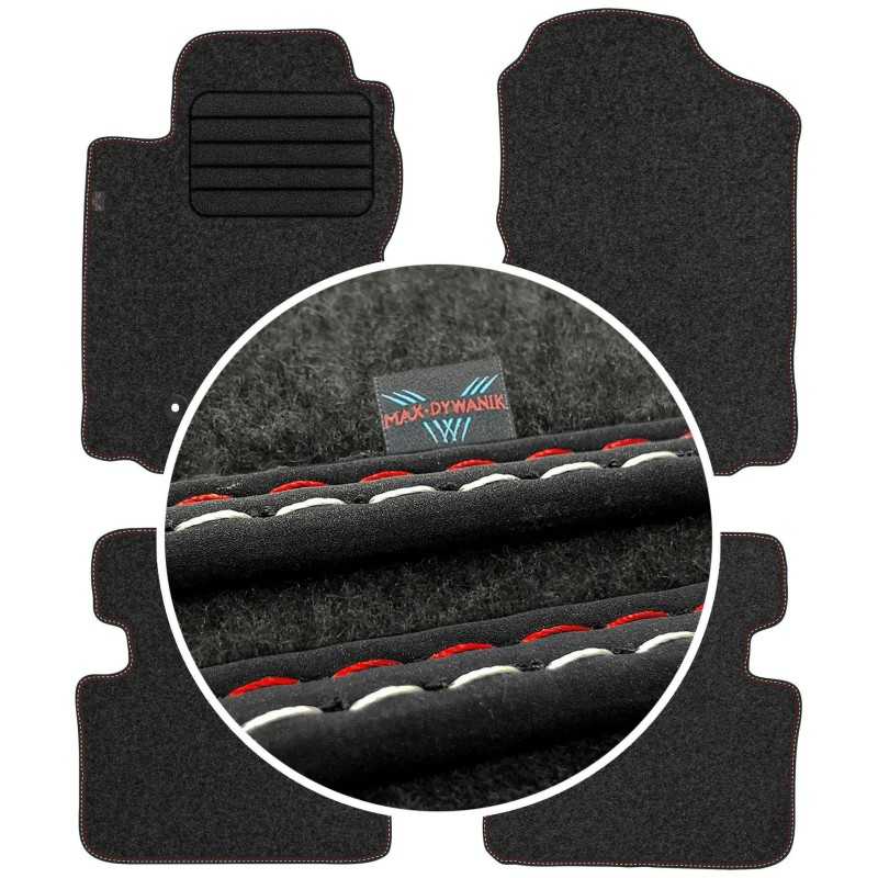 Toyota Corolla IX E120 E130 2002-2007 Veliūriniai kilimėliai MAX-DYWANIK