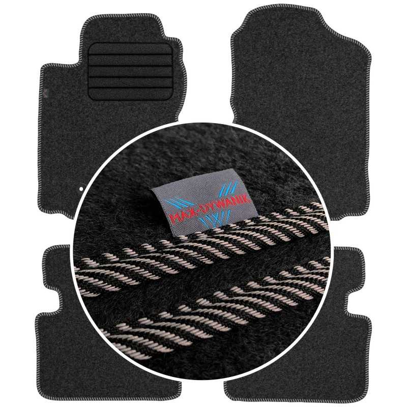 Toyota Corolla IX E120 E130 2002-2007 Veliūriniai kilimėliai MAX-DYWANIK