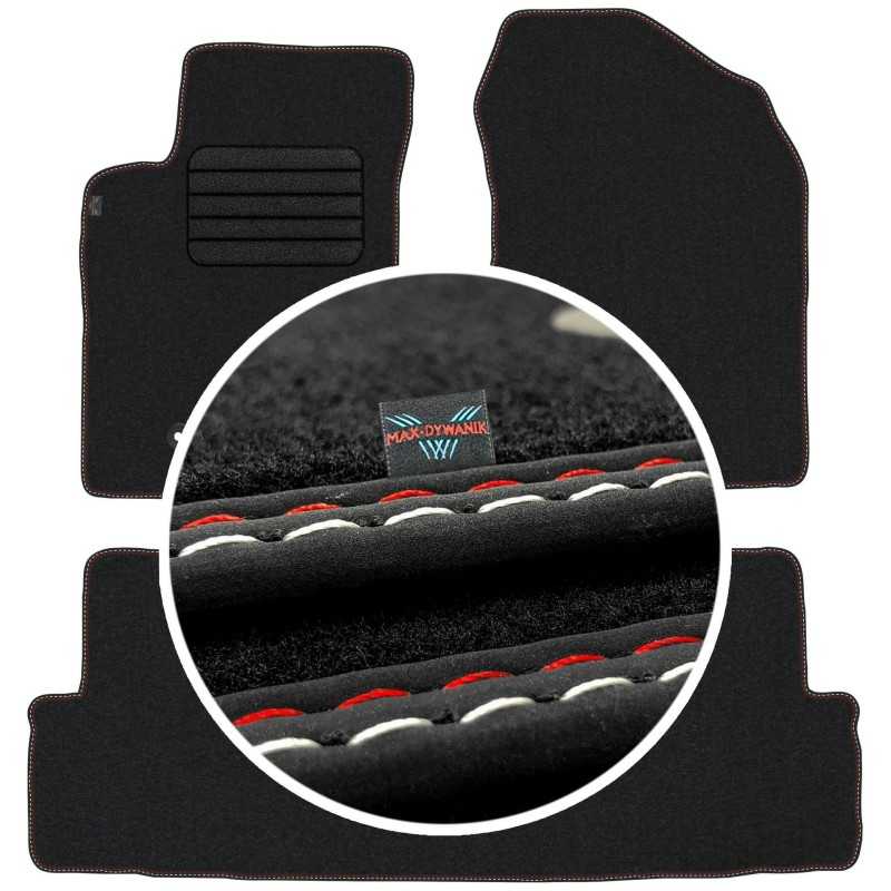 Toyota Corolla Verso II 5 vietų 2004-2009 Veliūriniai kilimėliai MAX-DYWANIK