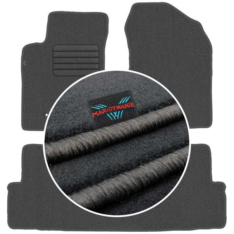 Toyota Corolla Verso II 5 vietų 2004-2009 Veliūriniai kilimėliai MAX-DYWANIK