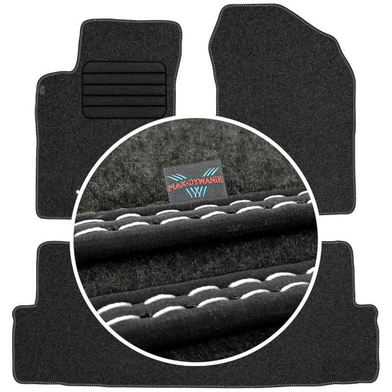 Toyota Corolla Verso II 5 vietų 2004-2009 Veliūriniai kilimėliai MAX-DYWANIK