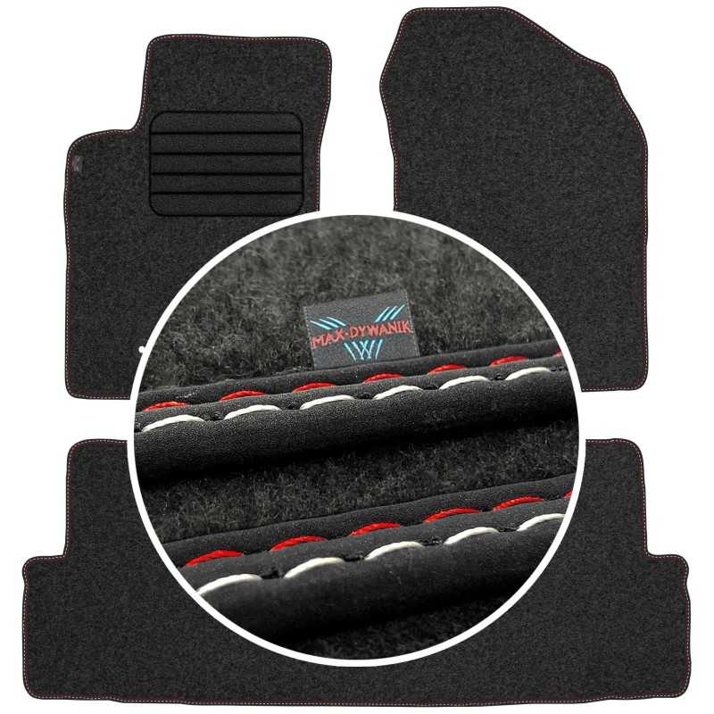 Toyota Corolla Verso II 5 vietų 2004-2009 Veliūriniai kilimėliai MAX-DYWANIK