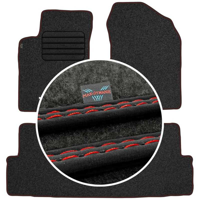 Toyota Corolla Verso II 5 vietų 2004-2009 Veliūriniai kilimėliai MAX-DYWANIK