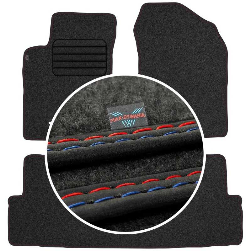 Toyota Corolla Verso II 5 vietų 2004-2009 Veliūriniai kilimėliai MAX-DYWANIK