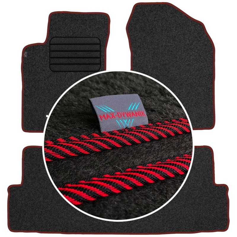 Toyota Corolla Verso II 5 vietų 2004-2009 Veliūriniai kilimėliai MAX-DYWANIK