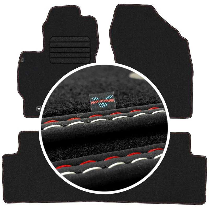 Toyota Corolla X E140 E150 2007-2013 Veliūriniai kilimėliai MAX-DYWANIK