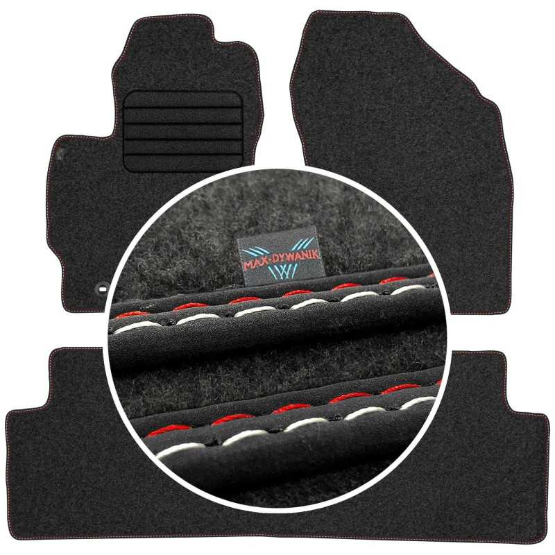 Toyota Corolla X E140 E150 2007-2013 Veliūriniai kilimėliai MAX-DYWANIK