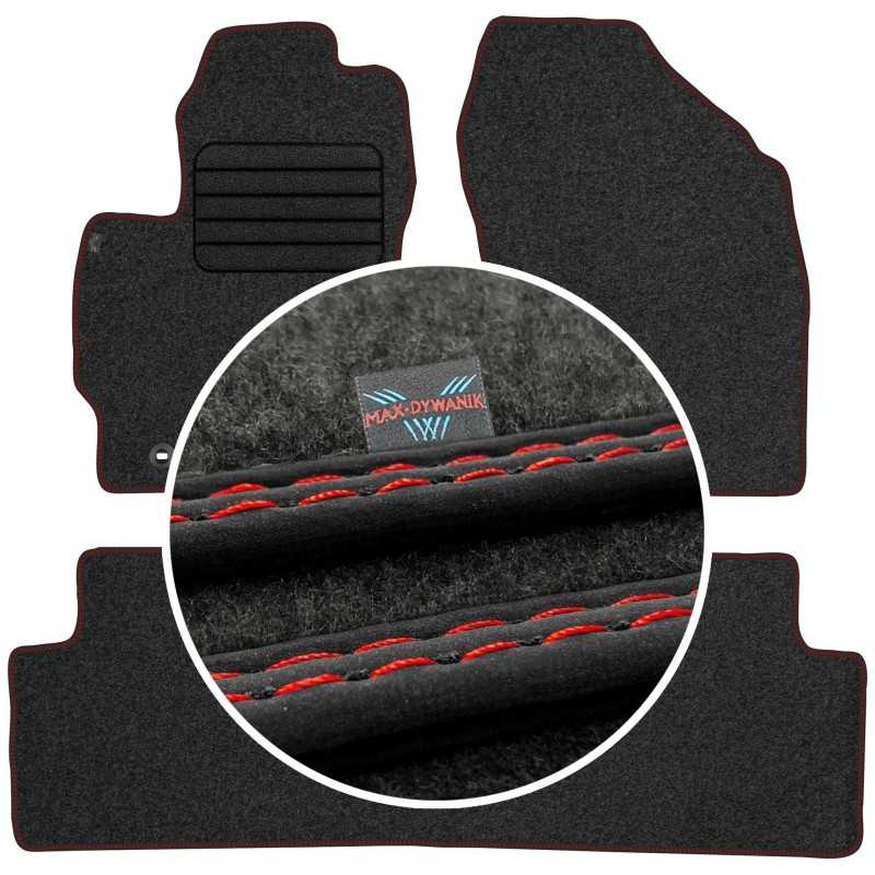 Toyota Corolla X E140 E150 2007-2013 Veliūriniai kilimėliai MAX-DYWANIK