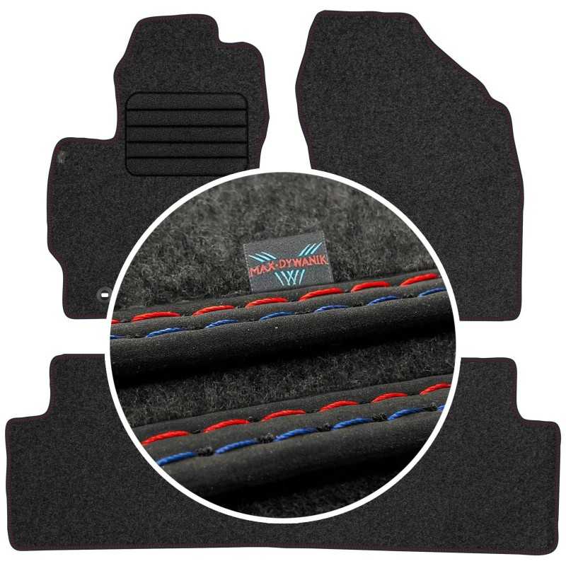 Toyota Corolla X E140 E150 2007-2013 Veliūriniai kilimėliai MAX-DYWANIK