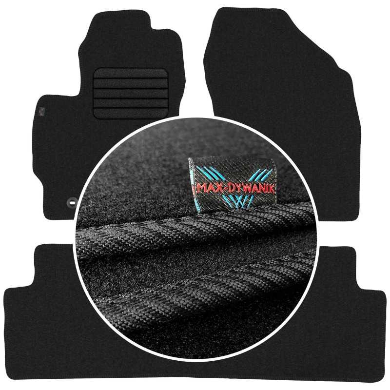 Toyota Corolla X E140 E150 2007-2013 Veliūriniai kilimėliai MAX-DYWANIK