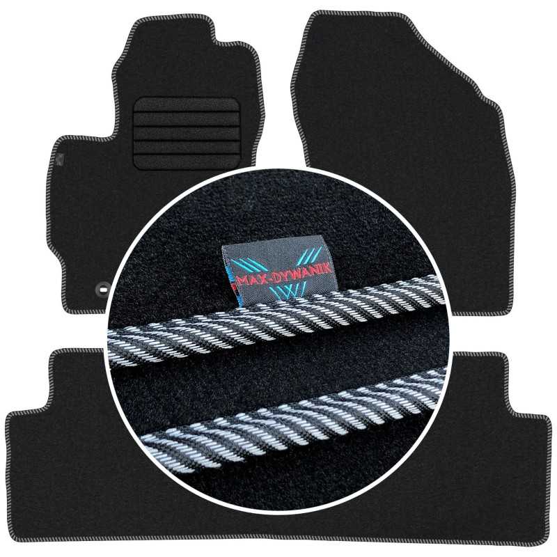 Toyota Corolla X E140 E150 2007-2013 Veliūriniai kilimėliai MAX-DYWANIK