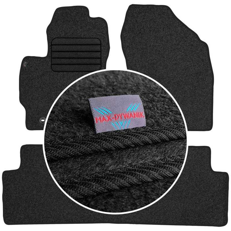 Toyota Corolla X E140 E150 2007-2013 Veliūriniai kilimėliai MAX-DYWANIK