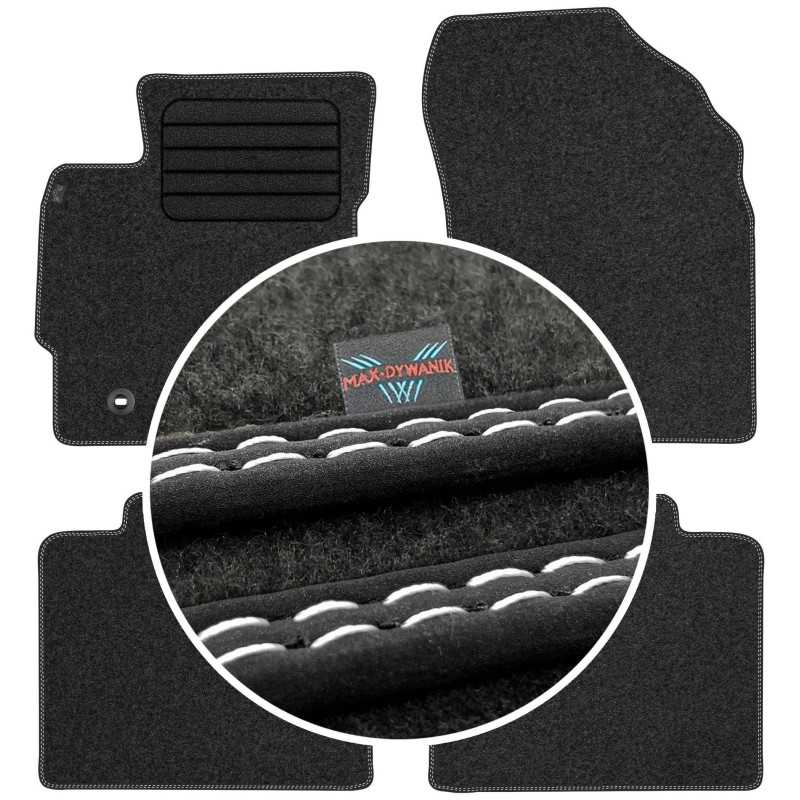 Toyota Corolla XI E160 2014-2019 Veliūriniai kilimėliai MAX-DYWANIK