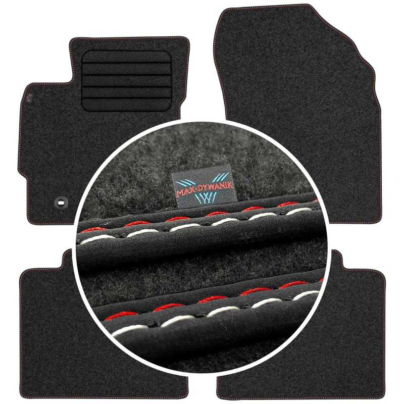 Toyota Corolla XI E160 2014-2019 Veliūriniai kilimėliai MAX-DYWANIK