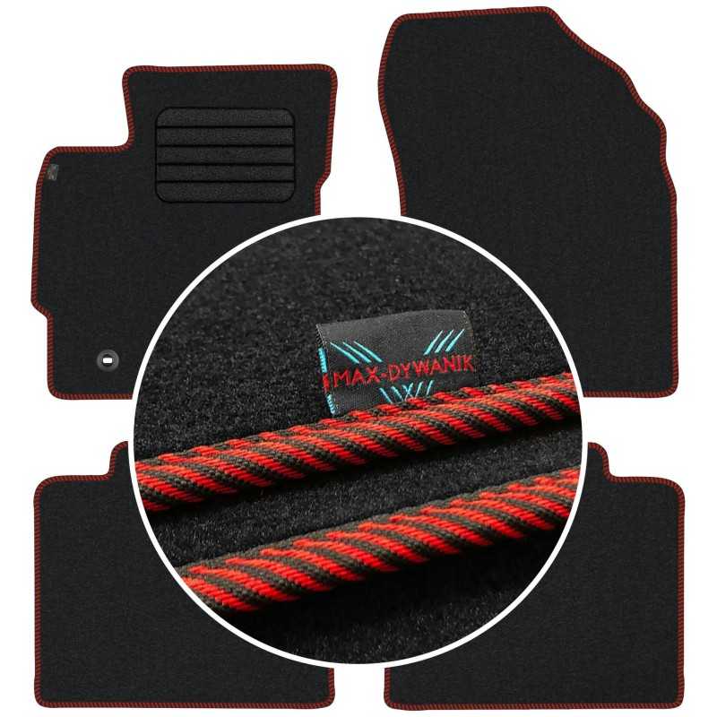 Toyota Corolla XI E160 2014-2019 Veliūriniai kilimėliai MAX-DYWANIK