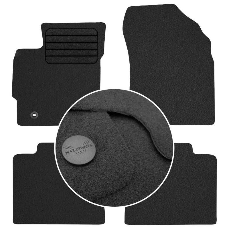 Toyota Corolla XI E160 2014-2019 Veliūriniai kilimėliai MAX-DYWANIK