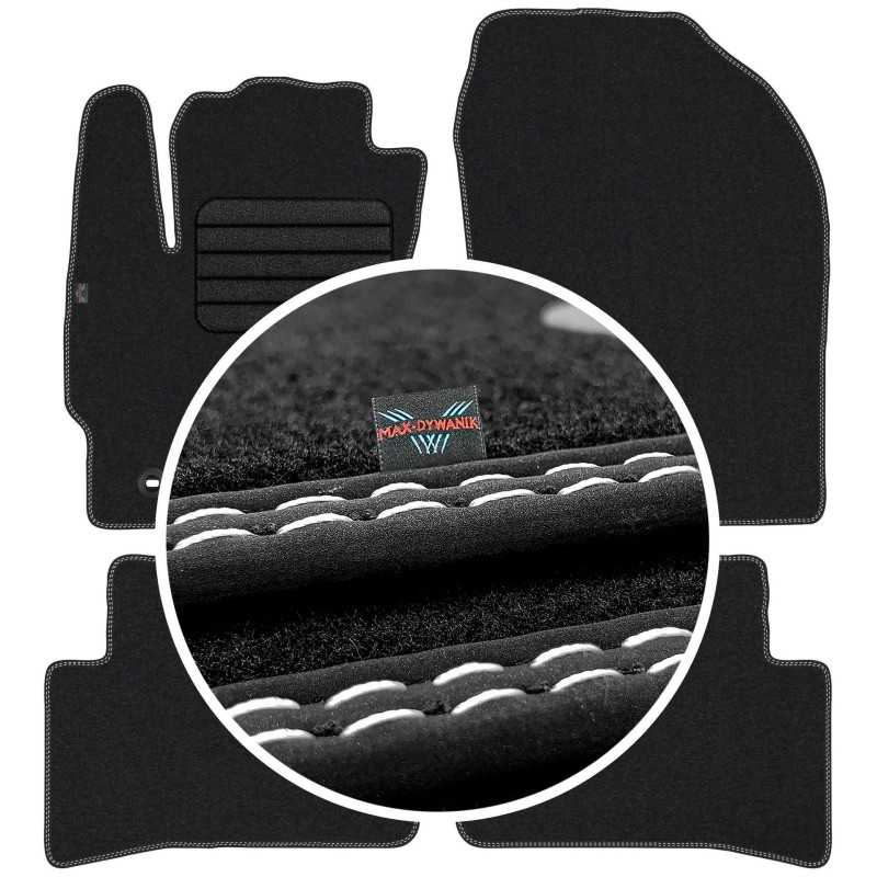 Toyota Corolla XII HB 2019- Veliūriniai kilimėliai MAX-DYWANIK