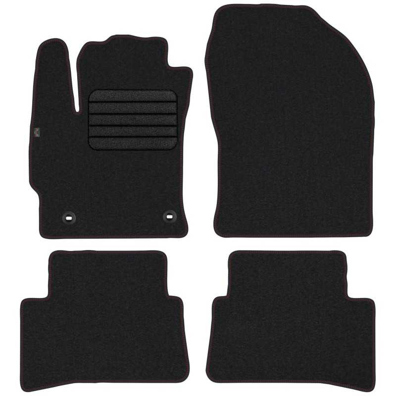 Toyota Corolla XII HB 2019- Veliūriniai kilimėliai MAX-DYWANIK