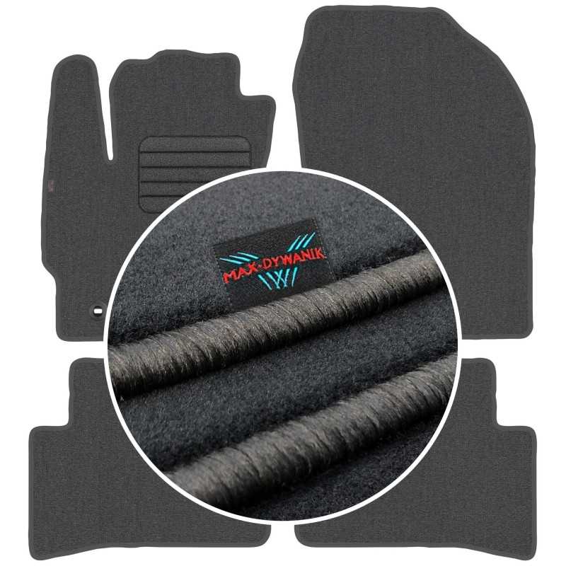 Toyota Corolla XII HB 2019- Veliūriniai kilimėliai MAX-DYWANIK