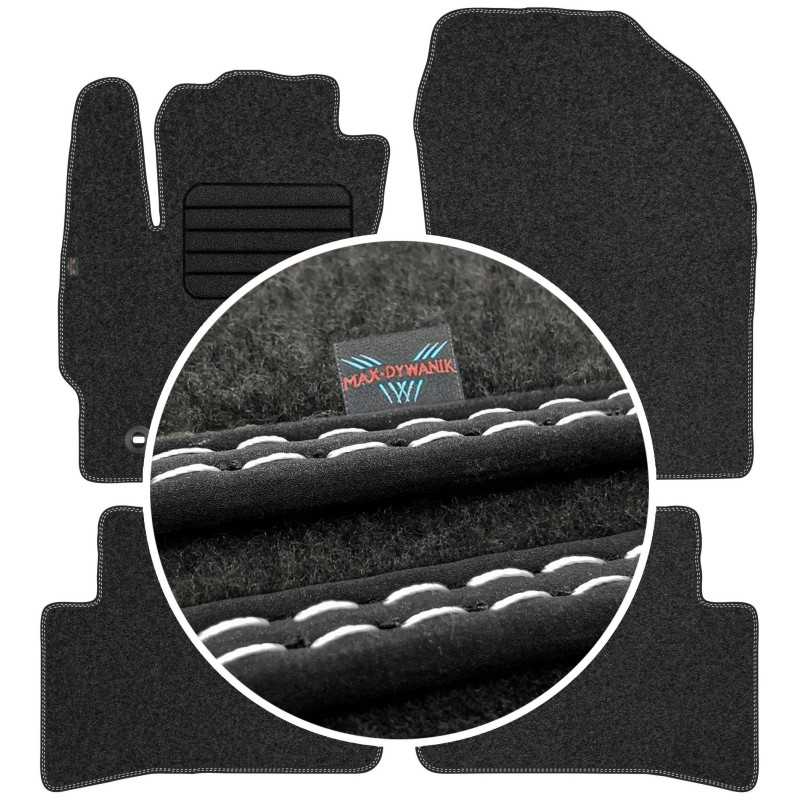 Toyota Corolla XII HB 2019- Veliūriniai kilimėliai MAX-DYWANIK