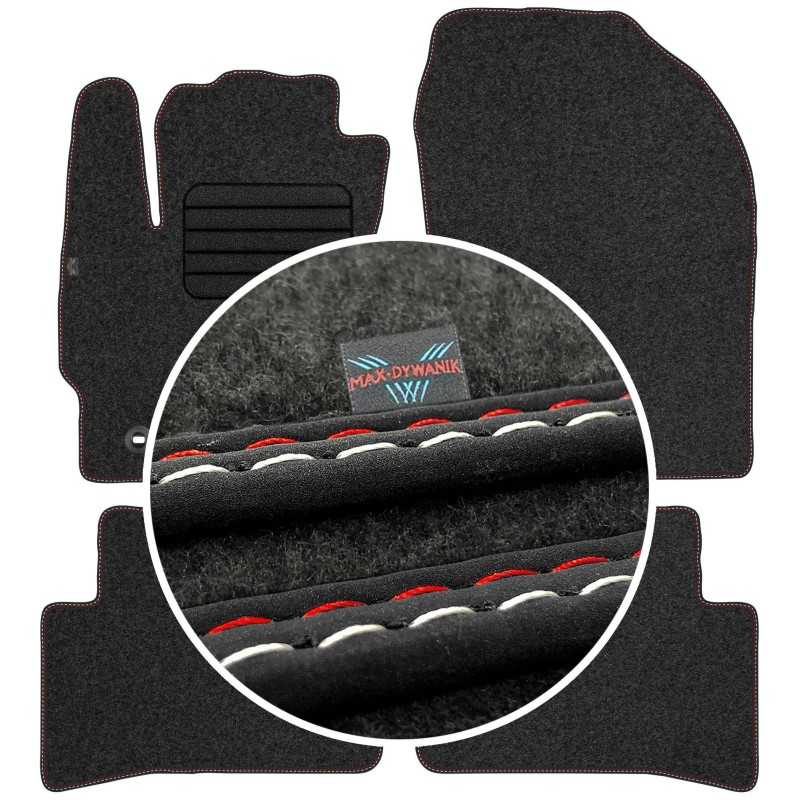 Toyota Corolla XII HB 2019- Veliūriniai kilimėliai MAX-DYWANIK