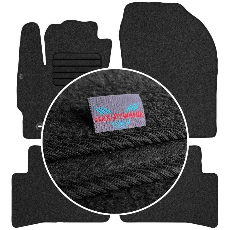 Toyota Corolla XII HB 2019- Veliūriniai kilimėliai MAX-DYWANIK