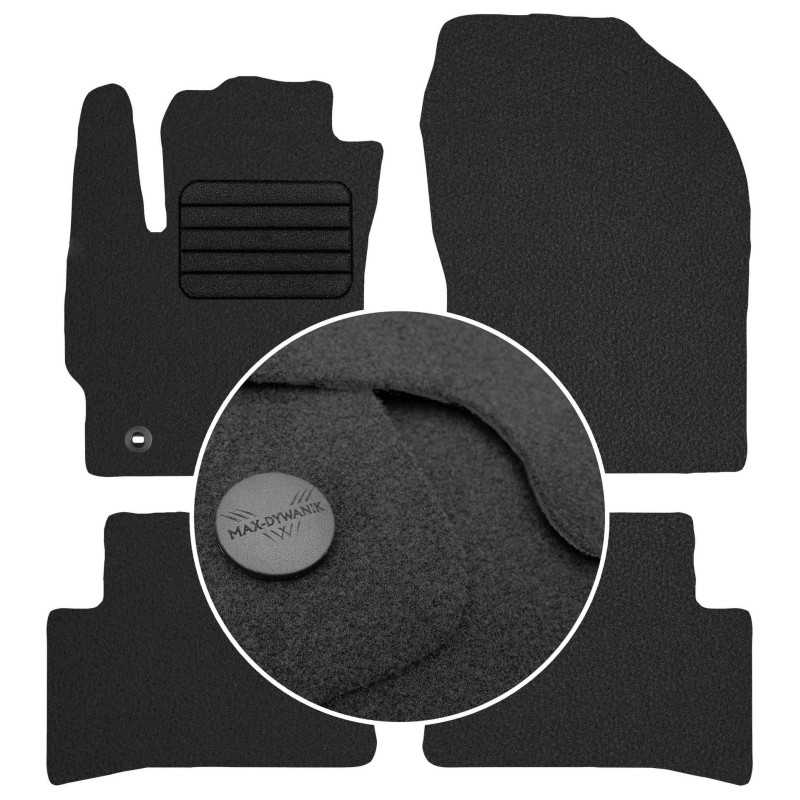 Toyota Corolla XII HB 2019- Veliūriniai kilimėliai MAX-DYWANIK