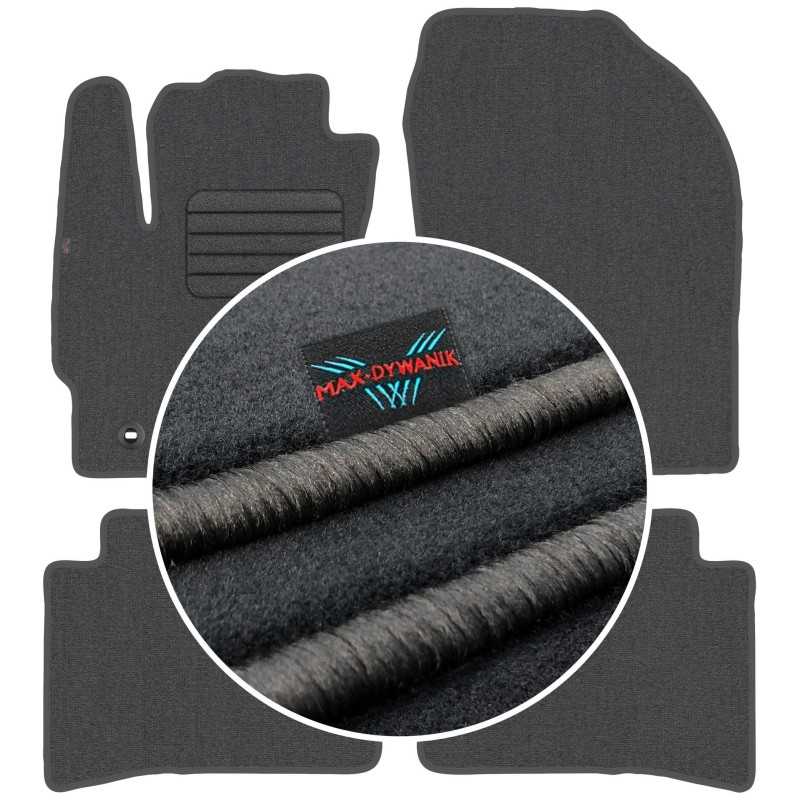 Toyota Corolla XII Kombi 2019- Veliūriniai kilimėliai MAX-DYWANIK