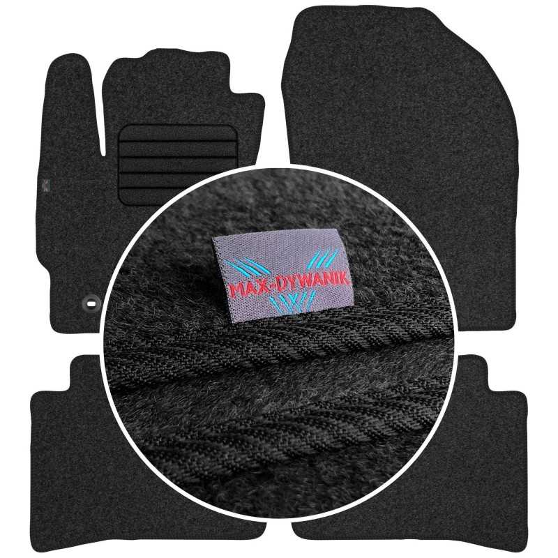 Toyota Corolla XII Kombi 2019- Veliūriniai kilimėliai MAX-DYWANIK