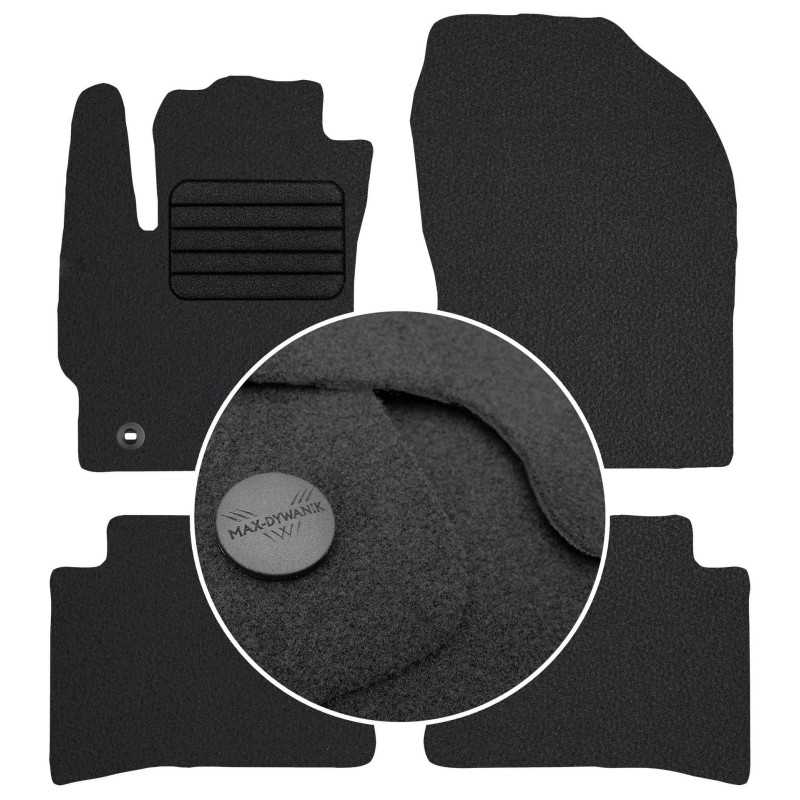 Toyota Corolla XII Kombi 2019- Veliūriniai kilimėliai MAX-DYWANIK