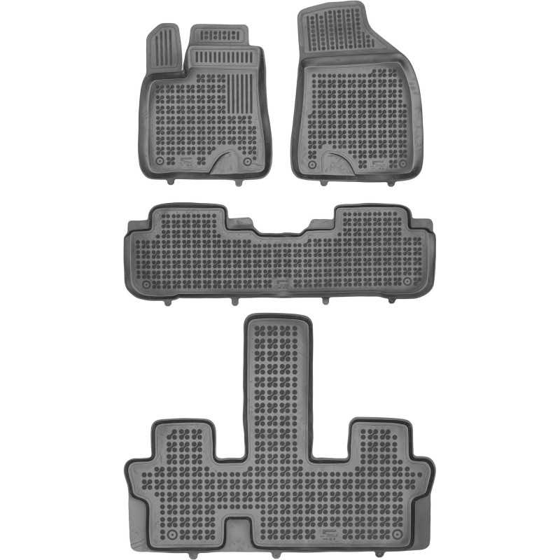 Toyota HIGHLANDER III XV50 7os 2013-2019 m. Guminiai kilimėliai REZAW 201440