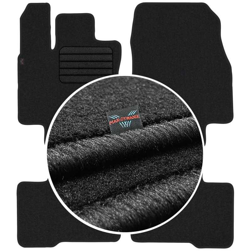 Toyota Highlander IV 2020- Veliūriniai kilimėliai MAX-DYWANIK