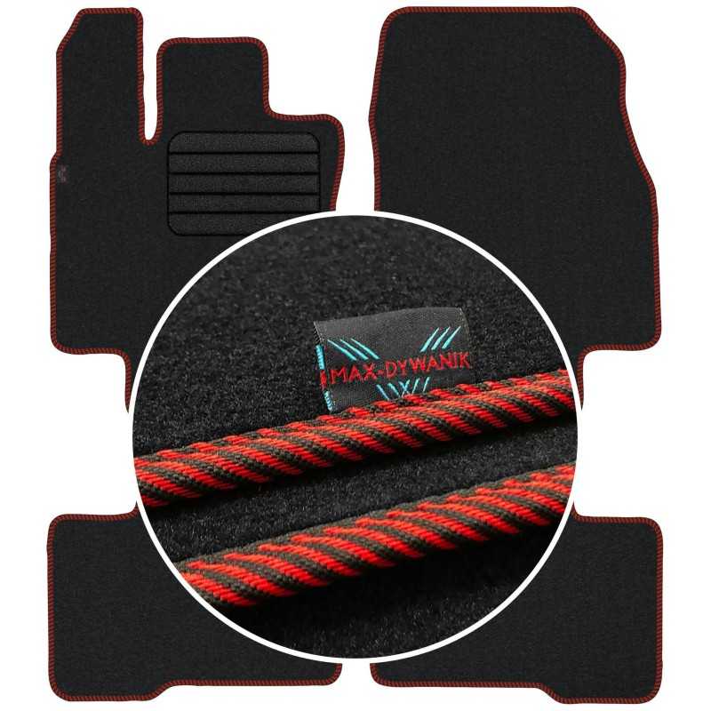 Toyota Highlander IV 2020- Veliūriniai kilimėliai MAX-DYWANIK