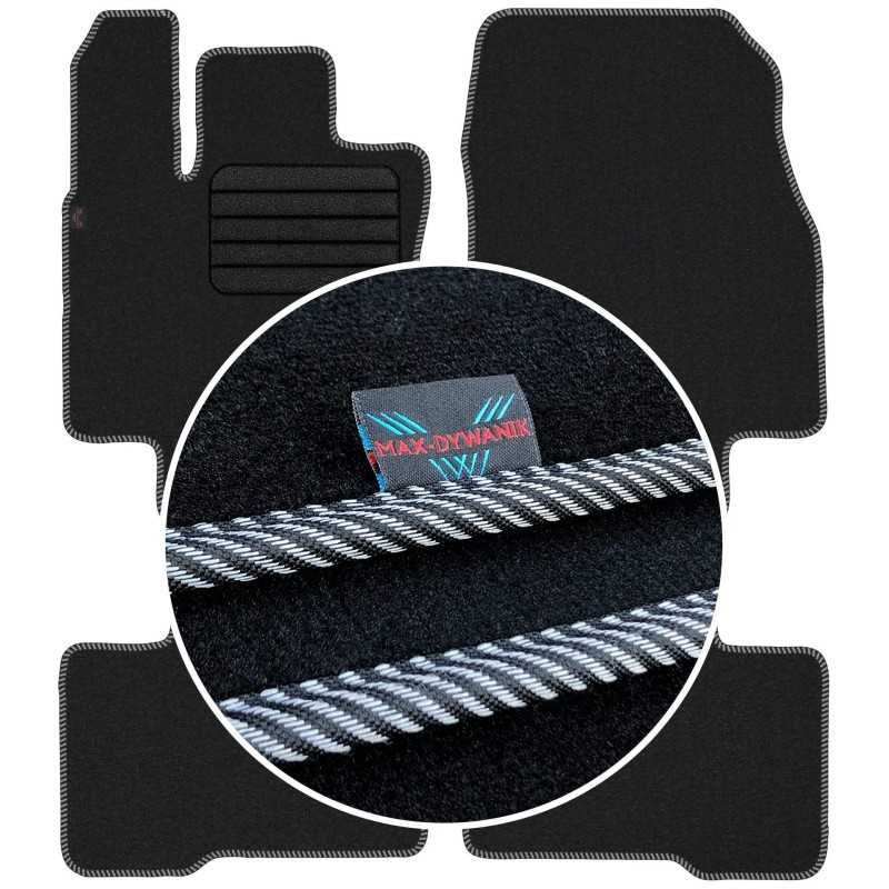 Toyota Highlander IV 2020- Veliūriniai kilimėliai MAX-DYWANIK