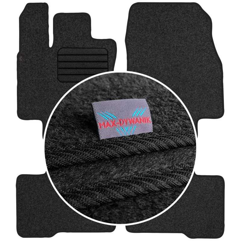 Toyota Highlander IV 2020- Veliūriniai kilimėliai MAX-DYWANIK